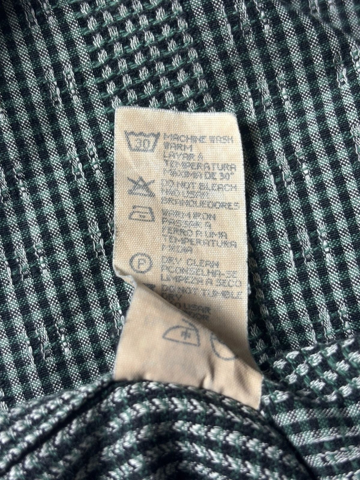 Armani 1990s Armani Jeans Abstract Pattern Button-Up Size US L / EU 52-54 / 3 - 10 Thumbnail