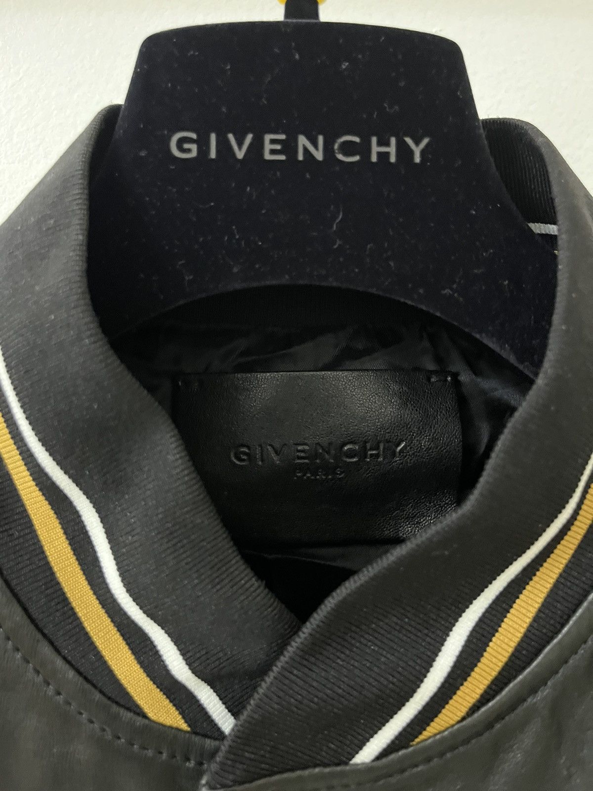 Givenchy Amazing! Monogram 4G $5k Varsity Teddy Leather Bomber Jacket Size US L / EU 52-54 / 3 - 5 Thumbnail