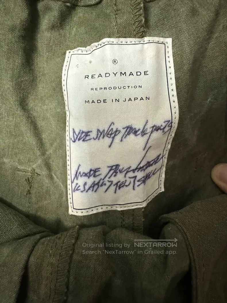 READYMADE Ready Made size 2 Military Fabric Trousers with Red and Gre Size US 38 / EU 54 - 3 Thumbnail