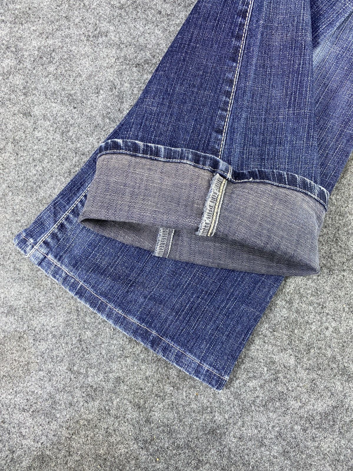 Japanese Brand × Jean Bobson Bootcut Blue Wash Jeans - J1101 Size 26" / US 2 / IT 38 - 11 Thumbnail