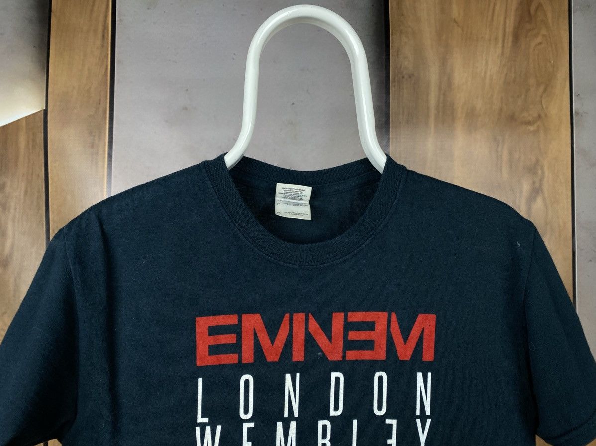 Eminem 🎙️Vintage 2014 T-Shiry Eminem London Wembley Stadium Rap Tee🎙️ Size US S / EU 44-46 / 1 - 4 Thumbnail