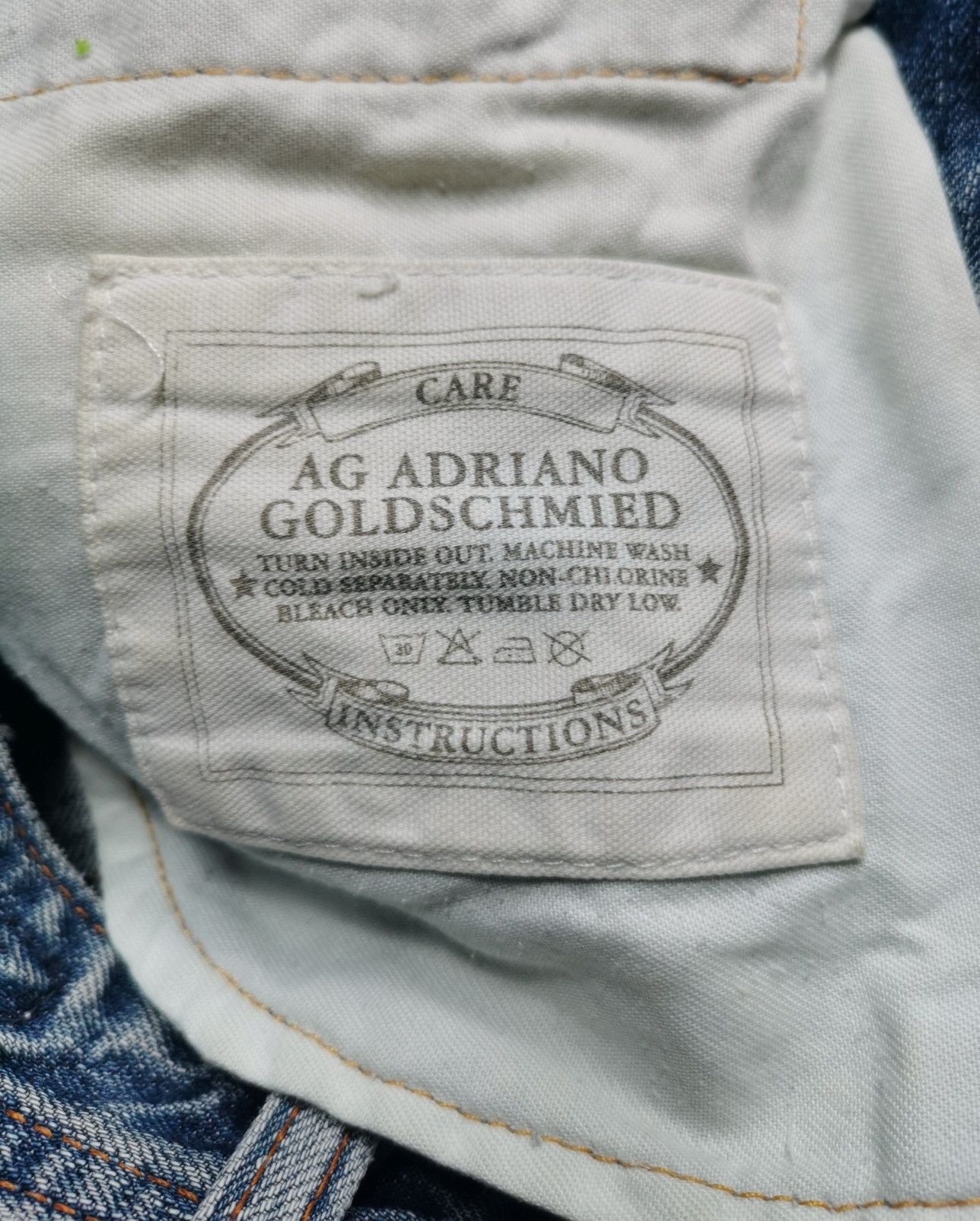 AG Adriano Goldschmied AG Adriano Goldschmied Distressed Jeans Size US 32 / EU 48 - 13 Thumbnail