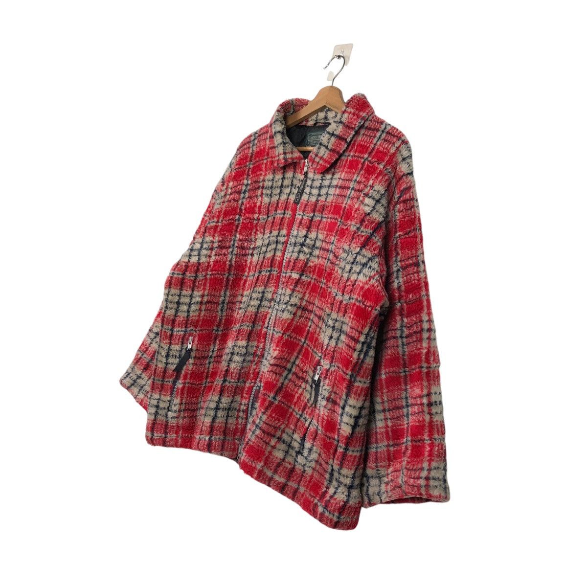 Hysteric Glamour 🔥VINTAGE ZIPPER JACKET FLEECE SHERPA KEARNEY HOUSE TARTAN Size US L / EU 52-54 / 3 - 4 Thumbnail