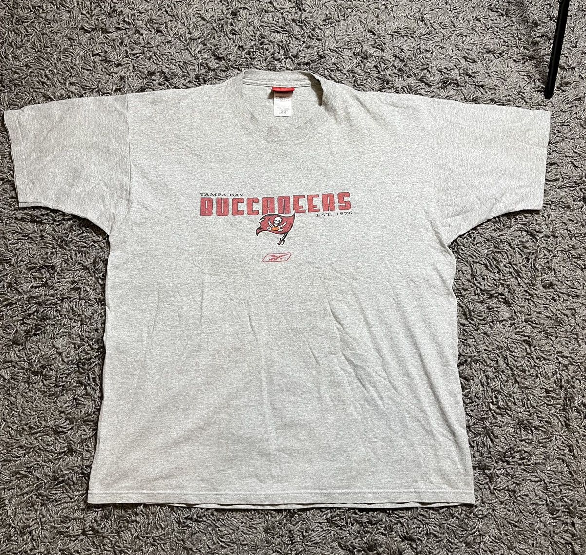 Reebok VINTAGE 00s REEBOK NFL TAMPA BAY BUCCANEERS COTTON T-SHIRT Size US L / EU 52-54 / 3 - 1 Thumbnail