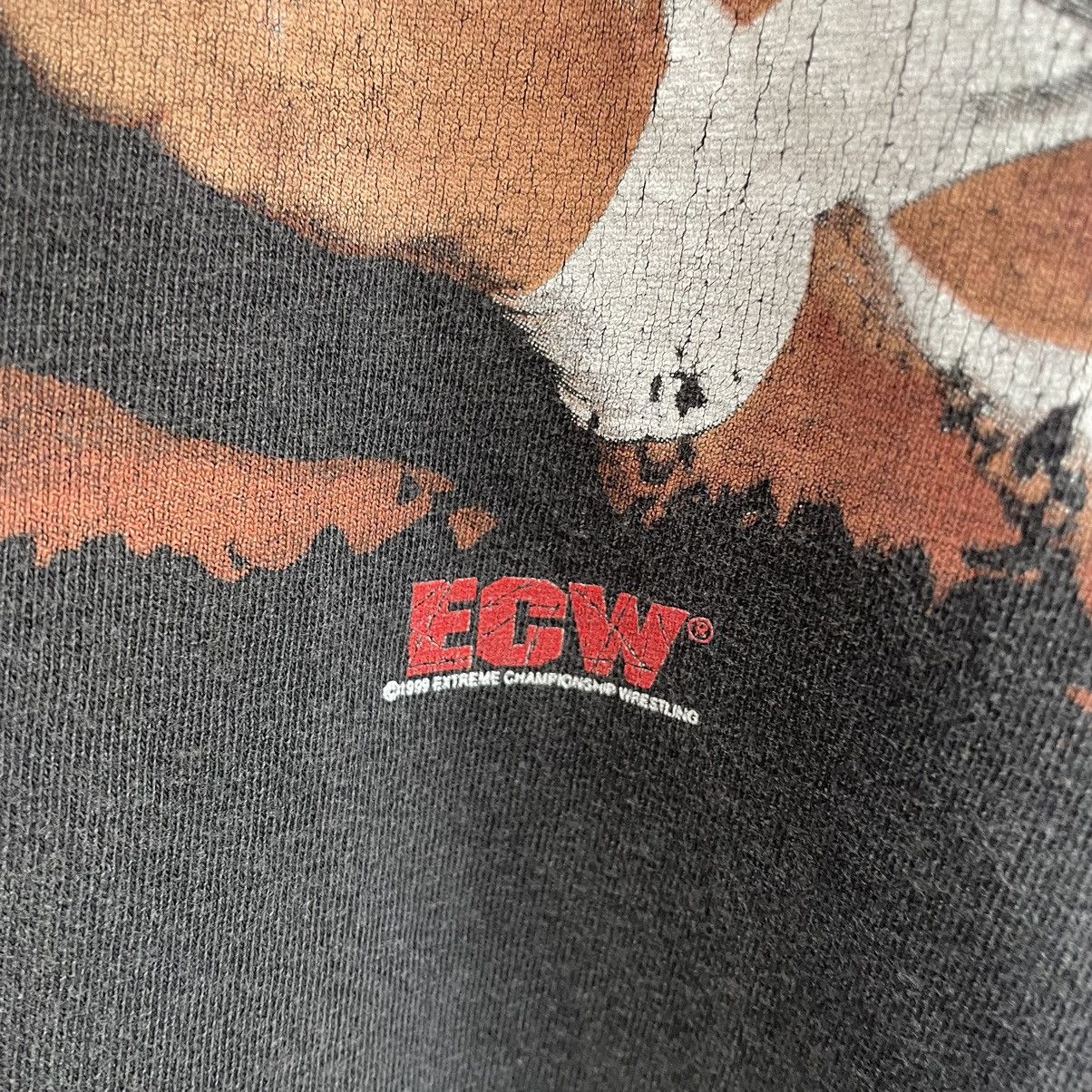 Vintage Vintage 90s ECW Sabu homicidal tshirt Size US L / EU 52-54 / 3 - 4 Thumbnail