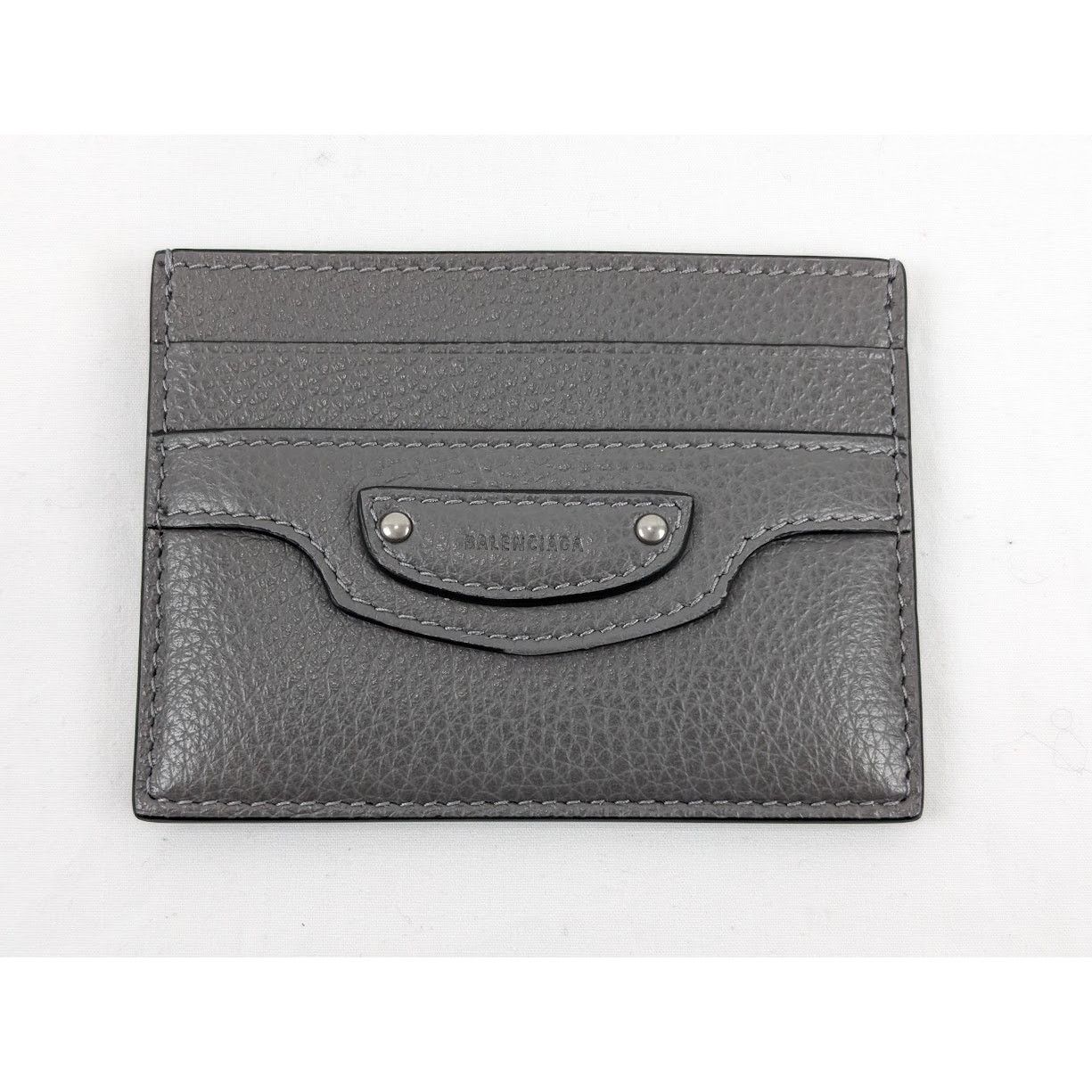 Balenciaga o1rshd1 Size: OS / Credit Card Holder in Black/Graphite Size ONE SIZE - 2 Thumbnail