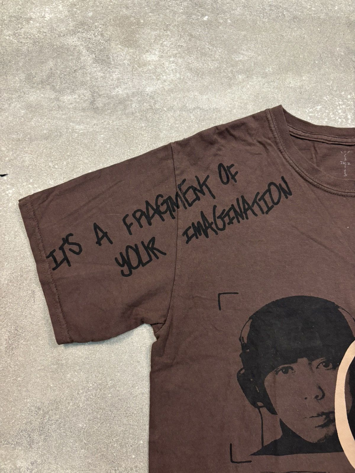 Travis Scott Travis Scott Cactus Jack For Fragment Hiroshi Tee, Brown Size US XL / EU 56 / 4 - 4 Thumbnail