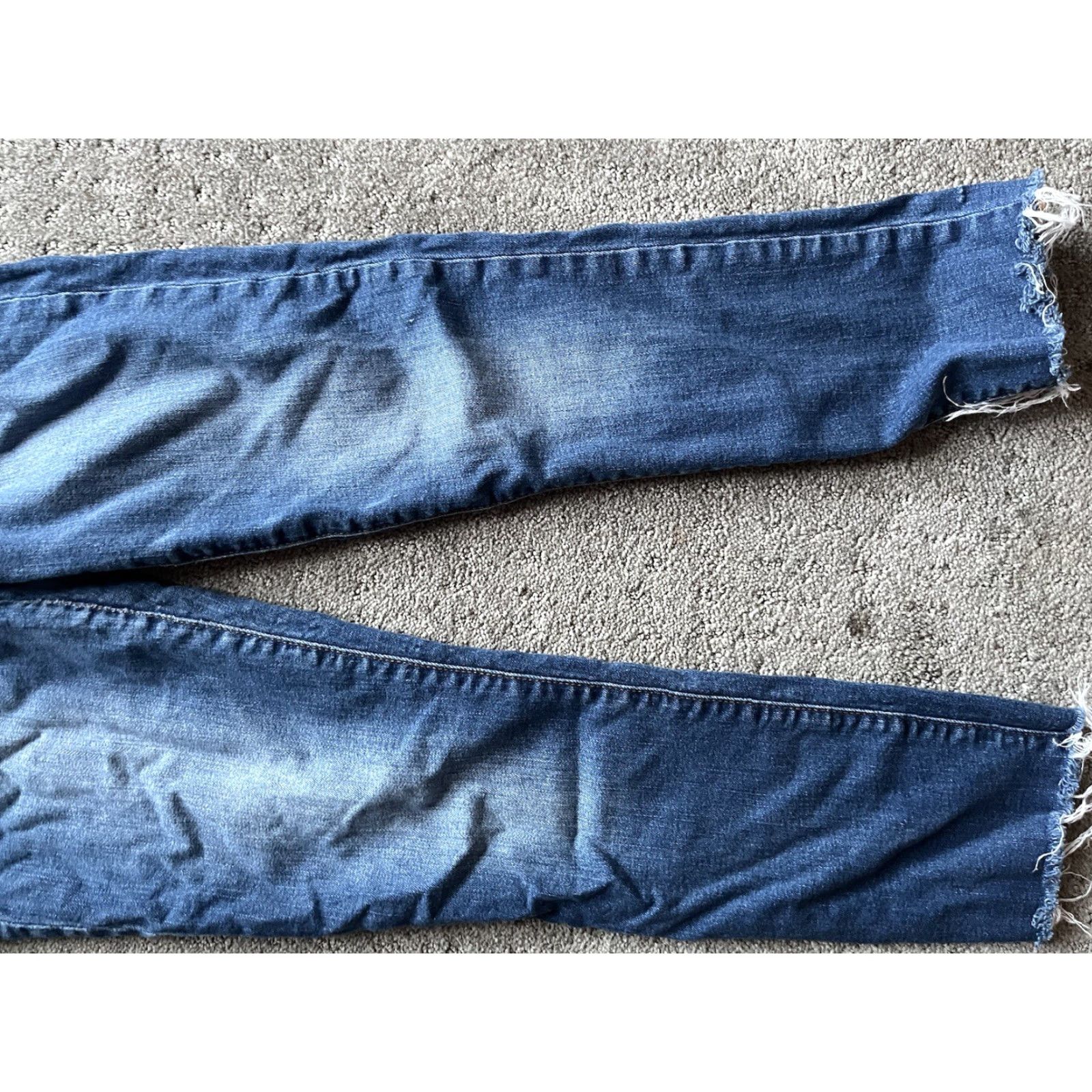 Gap Gap Jeans Skinny Denim 27 Women Blue Light Wash Stretch Inseam 23 30.5? Size 27" / US 4 / IT 40 - 3 Thumbnail