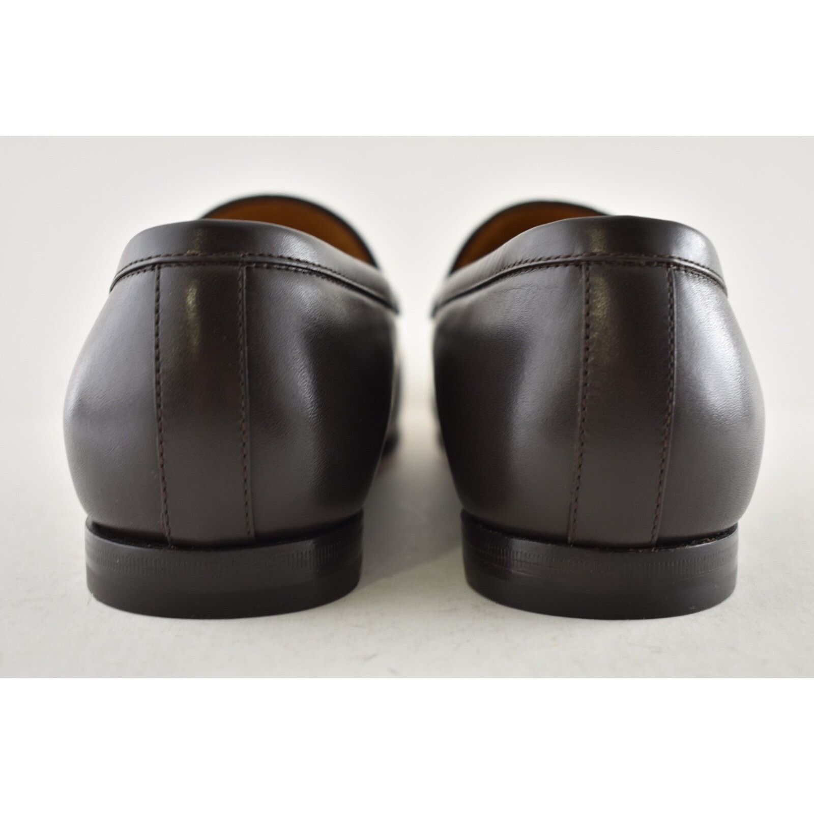 Gucci Gucci Mens Monogram Leather Horsebit Loafer Flat G 11 US 12 Size US 12 / EU 45 - 17 Thumbnail