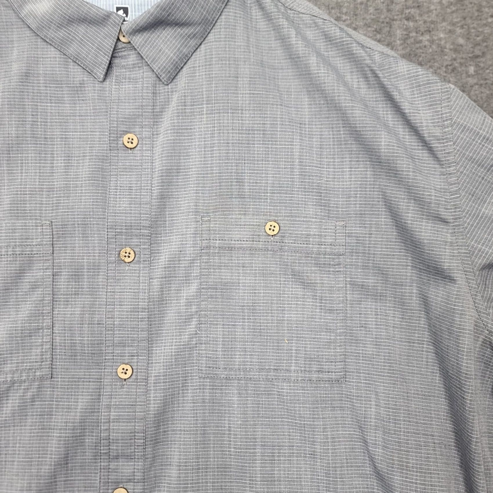 Vintage KÜHL Response Shirt Mens XL Short Sleeve Button Up Gray Plaid Outdoor Top Size US XL / EU 56 / 4 - 7 Thumbnail