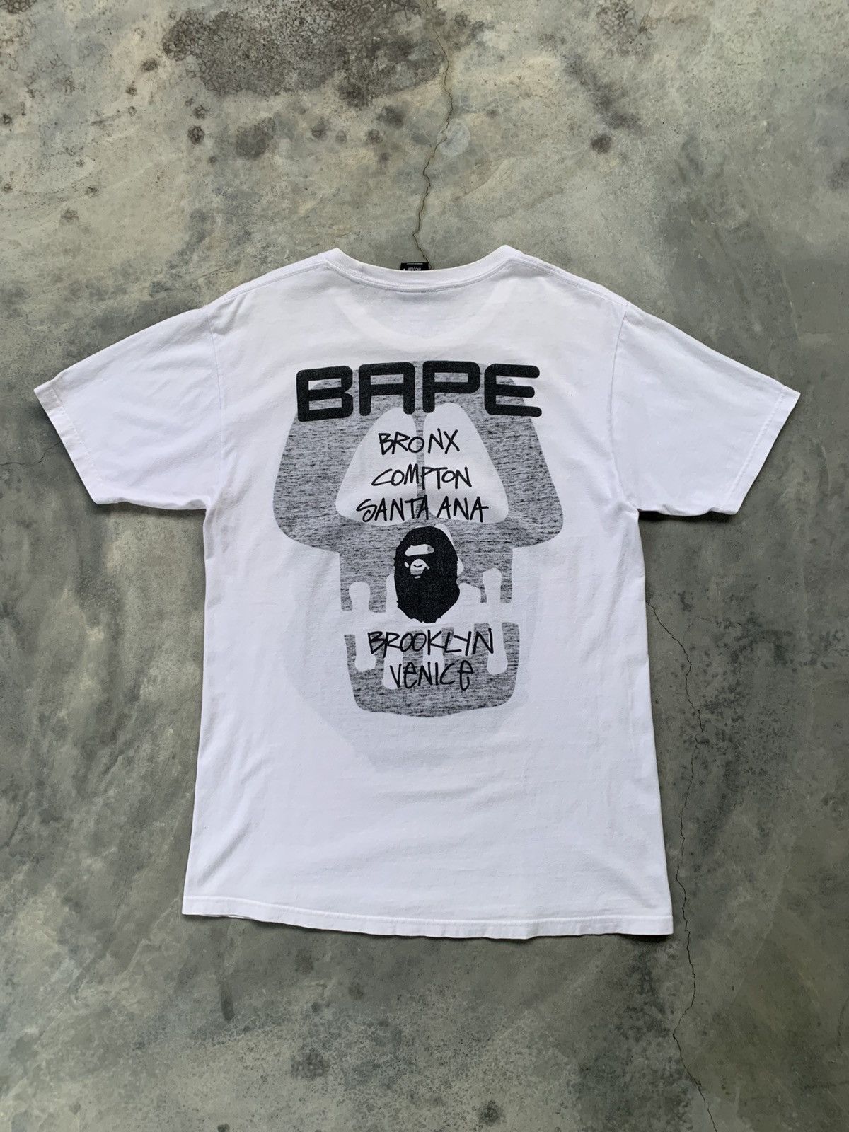 Bape × Stussy Bape X Stussy Reversible World Tour F/W 2013 Tshirt Size US M / EU 48-50 / 2 - 3 Thumbnail