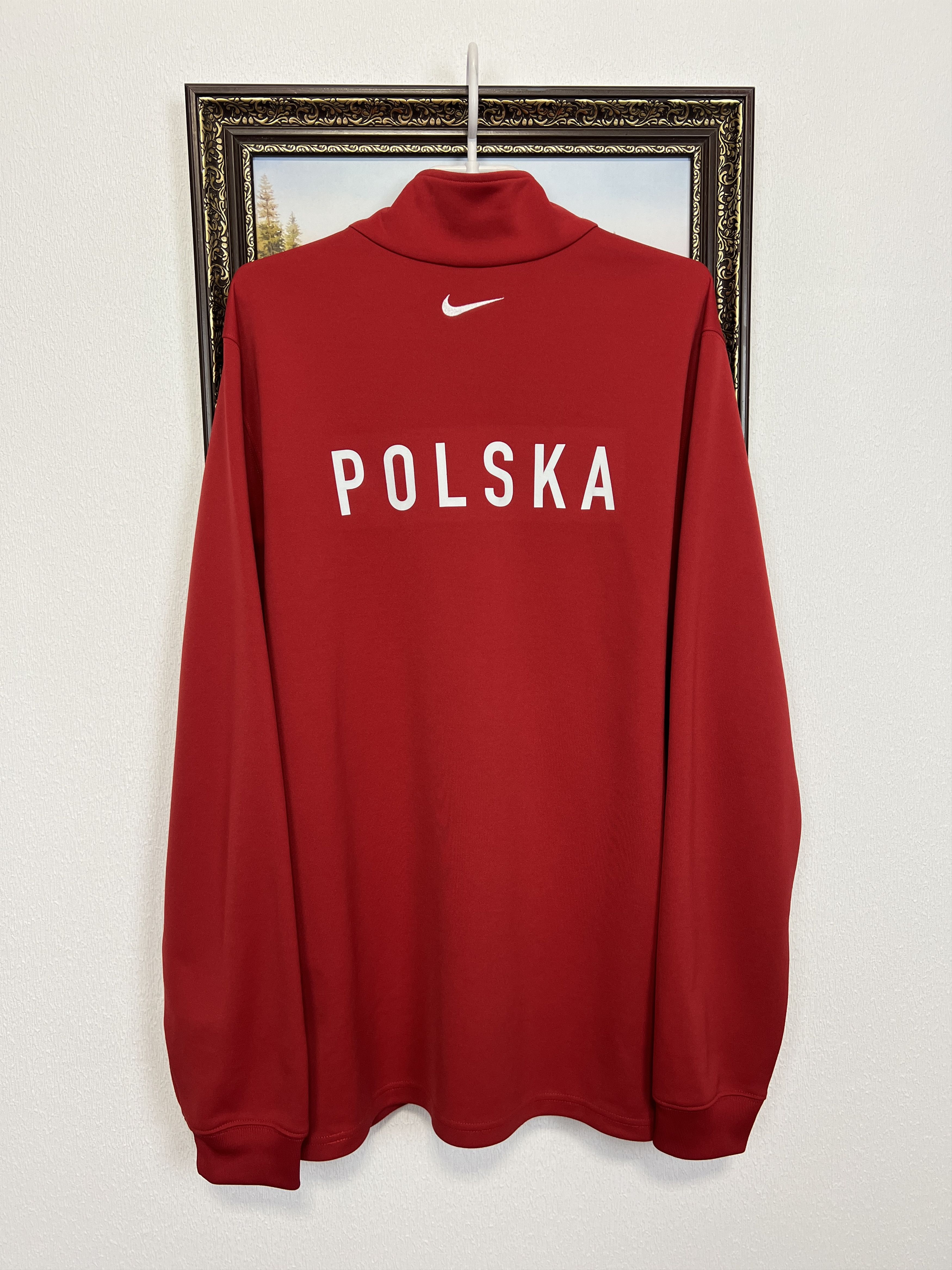 Nike Vintage Poland Football Jacket Soccer Track Top National Size US XL / EU 56 / 4 - 8 Thumbnail