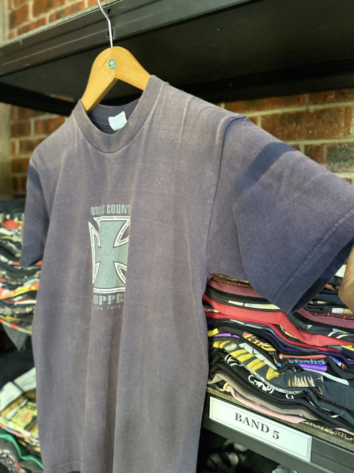 Vintage Thrashed Vintage West Cooper Orange County Sun Faded Tee Size US M / EU 48-50 / 2 - 10 Thumbnail