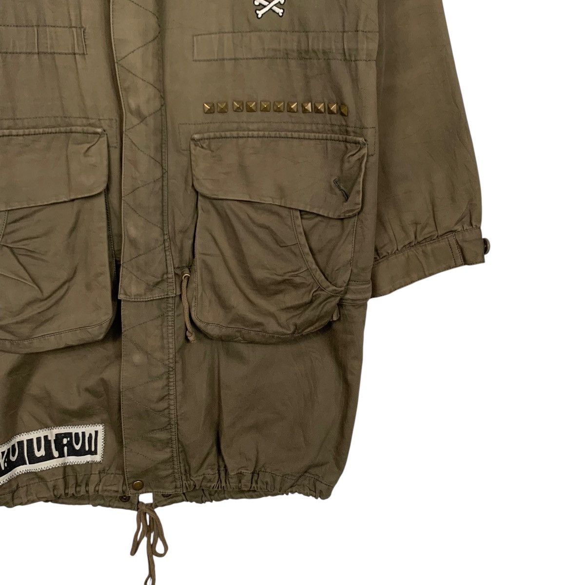 Vintage ☀️Nice design World Wide Love military style parka jacket Size US M / EU 48-50 / 2 - 6 Thumbnail