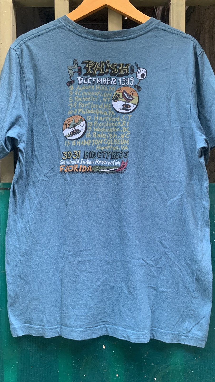 Band Tees PHIS BAND TOUR 1999 Size US XL / EU 56 / 4 - 3 Thumbnail