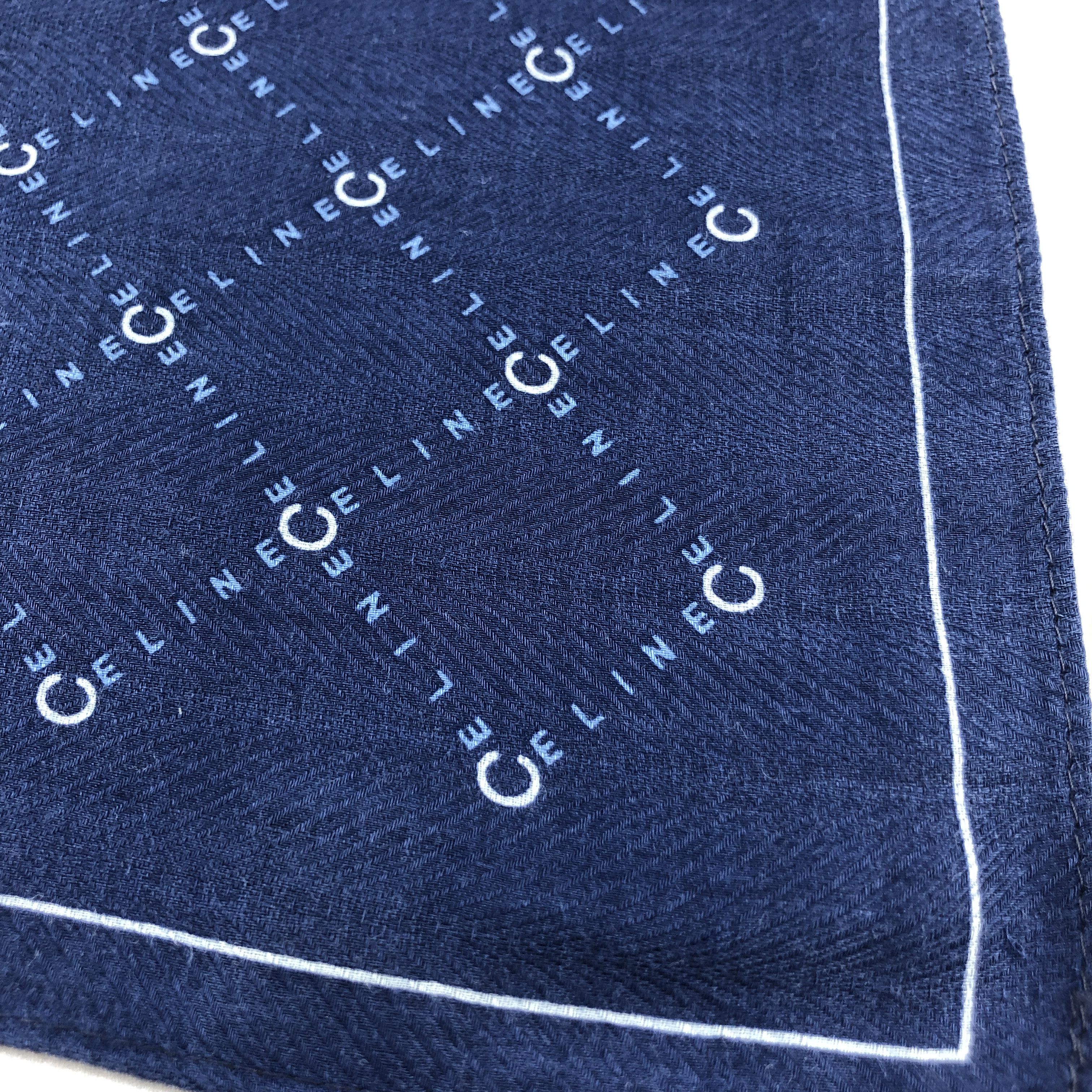 Celine Celine Handkerchief Neckerchief Bandana H3057 Size ONE SIZE - 3 Thumbnail