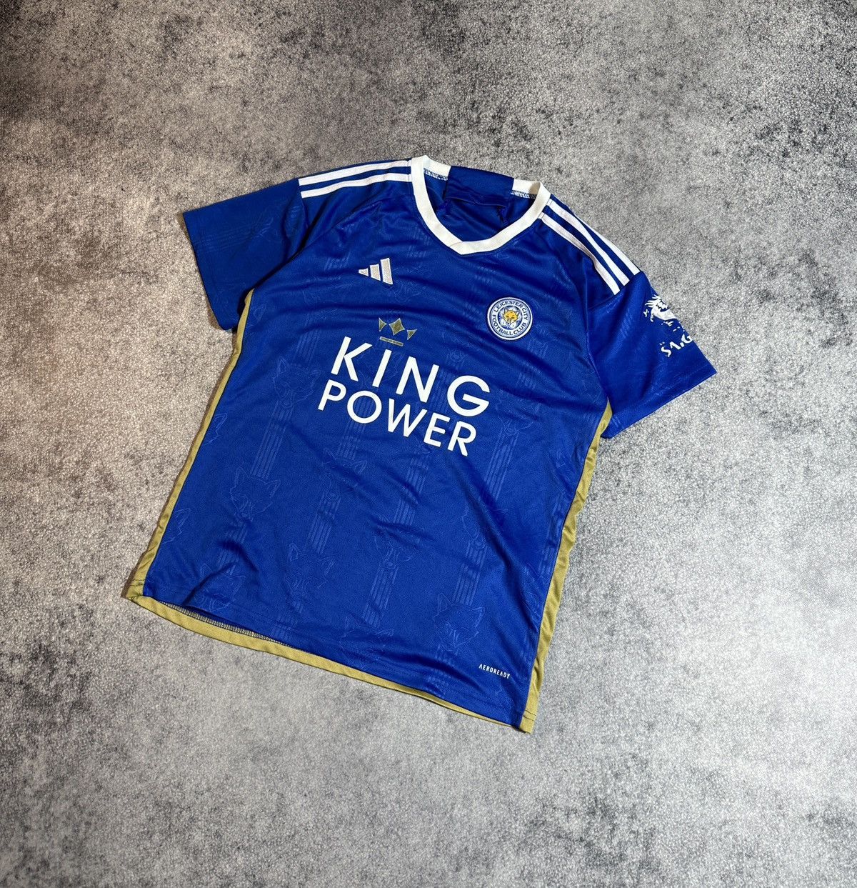 Adidas × Vintage Rare Adidas Leicester City Soccer Jersey Blokecore S Casual Size US S / EU 44-46 / 1 - 1 Thumbnail