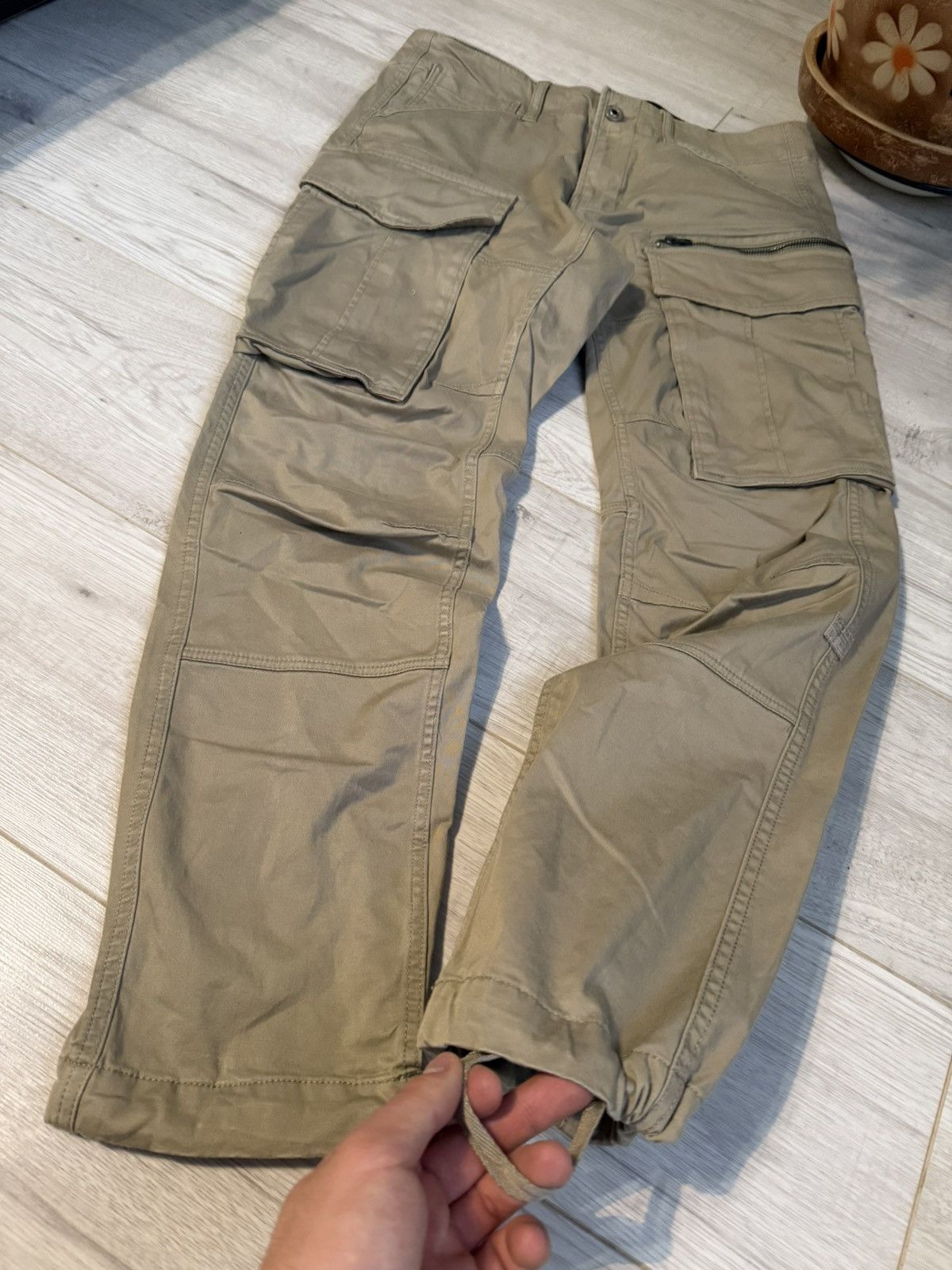 G-Star Vintage G Star Raw cargo double knee pants Size US 32 / EU 48 - 3 Thumbnail
