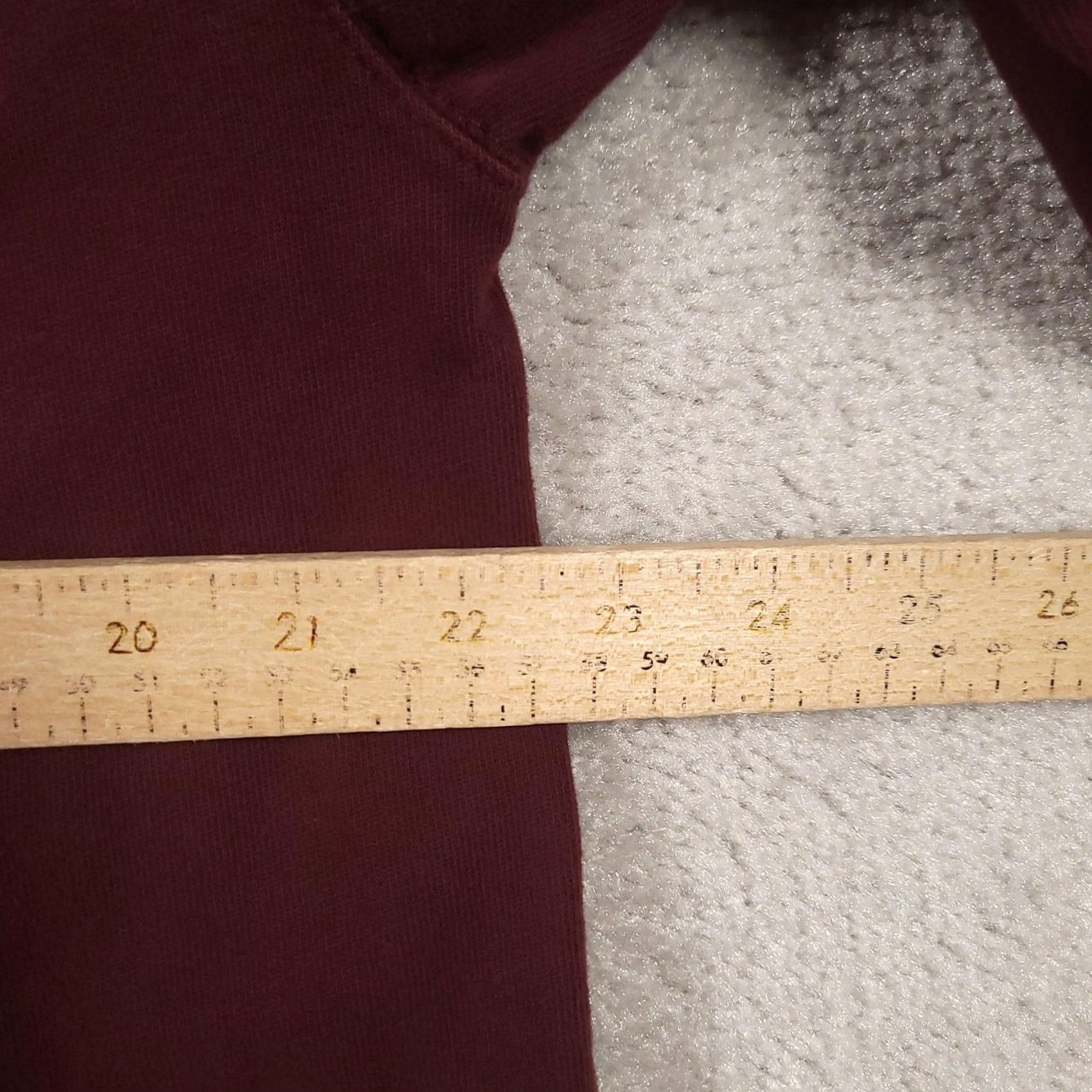 Vintage Columbia Shirt Mens L Burgundy Maroon Long Sleeve 100% Cotton Crewneck Jersey Solid Size US L / EU 52-54 / 3 - 6 Thumbnail