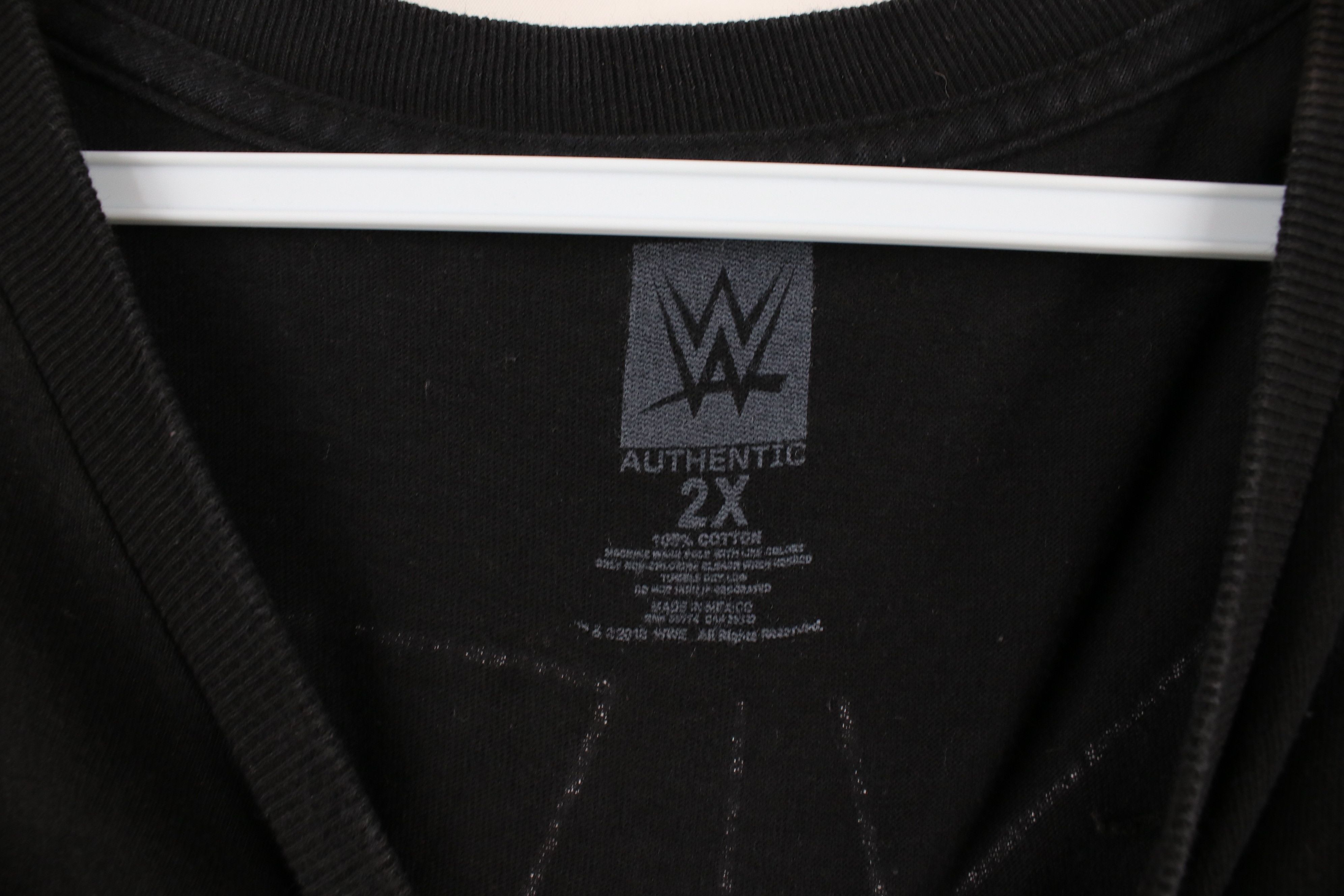 Vintage Vintage Y2K WWE Wrestling Worldwide Finn Balor T-Shirt Black Size US XXL / EU 58 / 5 - 8 Thumbnail