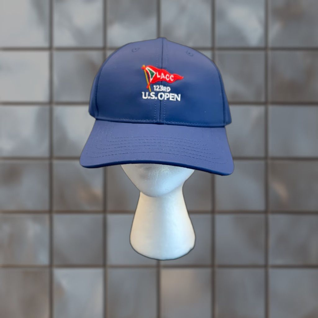 Vintage Ahead Hat Mens Mid Fit Blue Los Angeles Country Club 123rd US Open UPF 50+ Size ONE SIZE - 1 Thumbnail