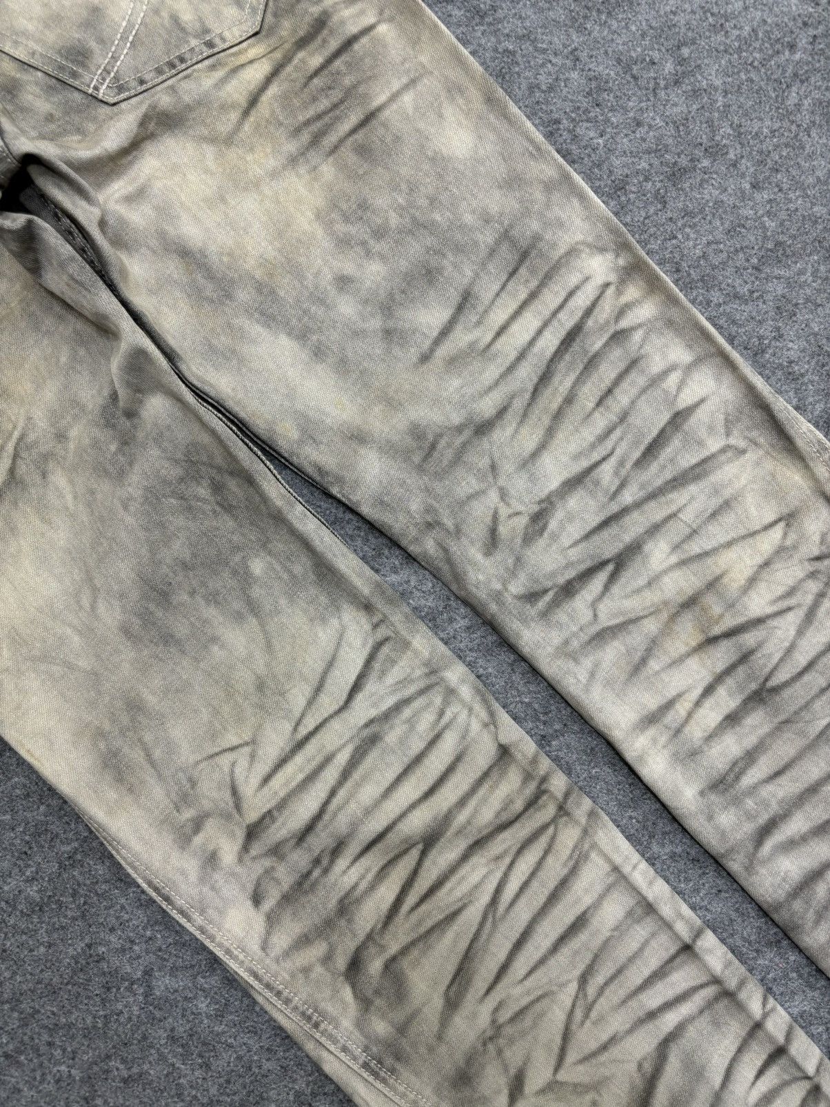 semanticdesign 💥Insane Style semanticdesign Sick Fade Pnk Metal Denim F544 Size US 31 - 21 Thumbnail