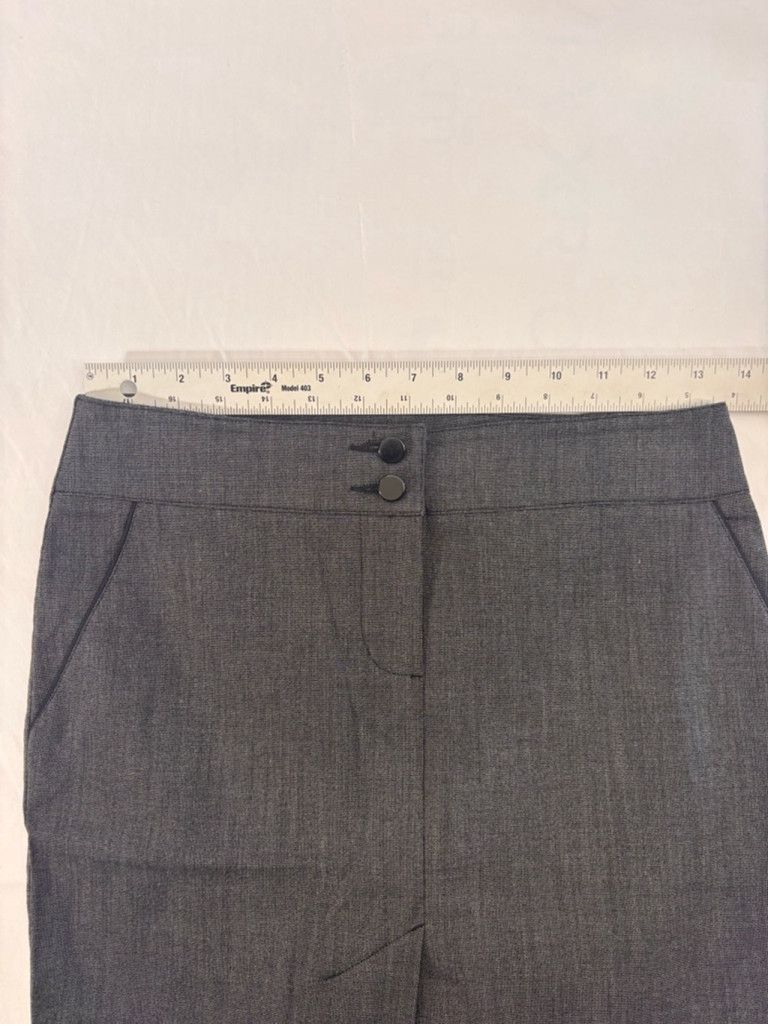 Bebe Women's Bebe Gray Pencil Skirt Size 2 Size 26" / US 2 / IT 38 - 2 Thumbnail