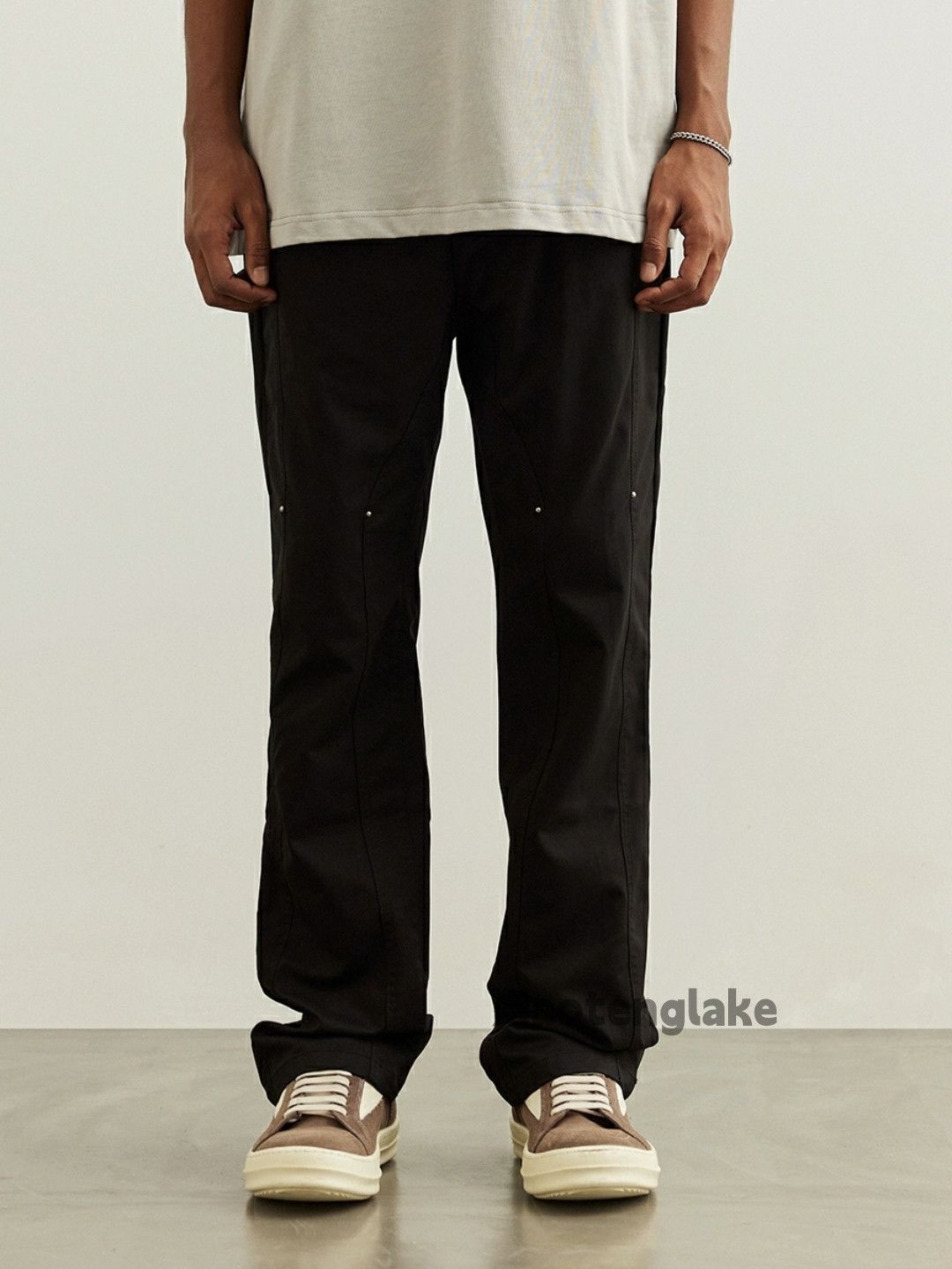 patchwork punk yuppie skate hiphop flared pants