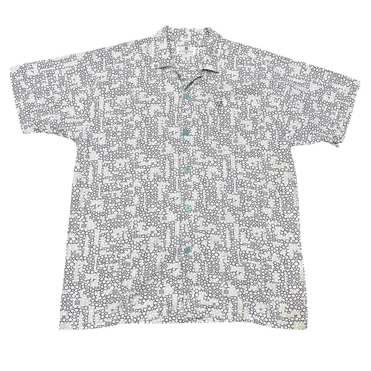 Givenchy Vintage MONSIEUR GIVENCHY Geometric 4G Logo Bubble Pattern,m Size US L / EU 52-54 / 3 - 1 Thumbnail