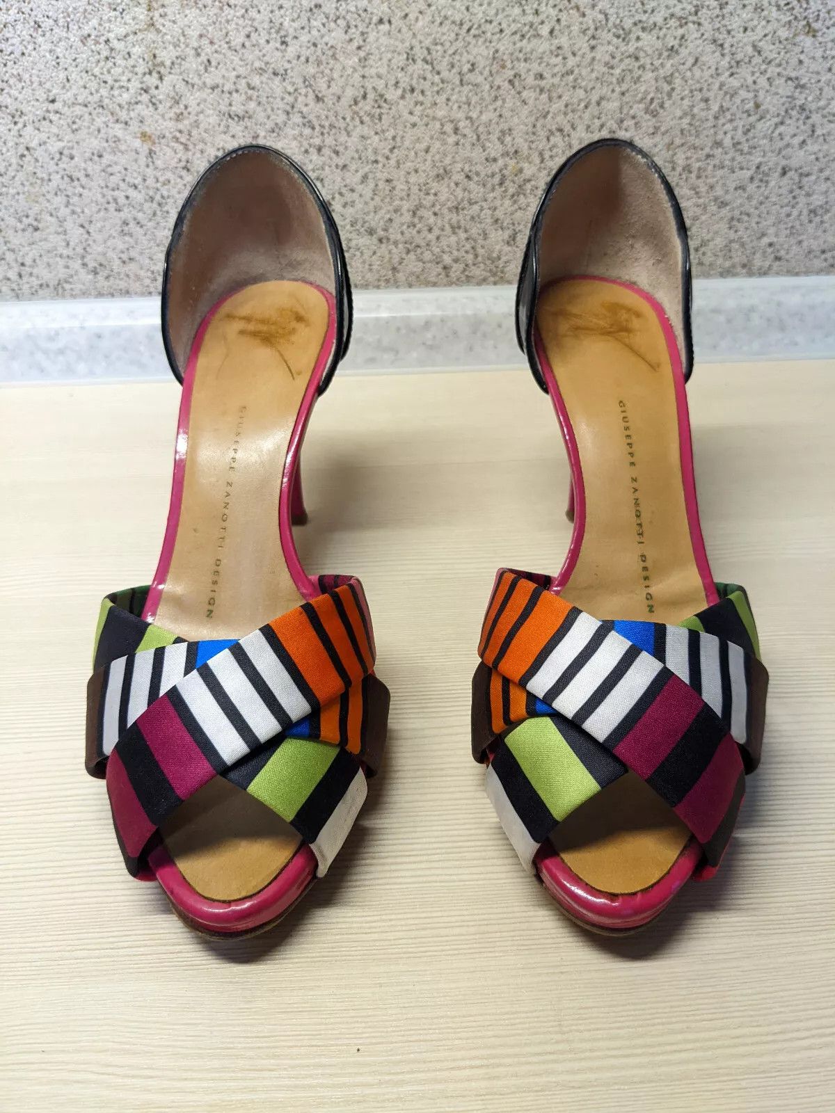 Giuseppe Zanotti GIUSEPPE ZANOTTI DESIGN LEATHER MULES SIZE 36.5 Size US 6.5 / IT 36.5 - 6 Thumbnail