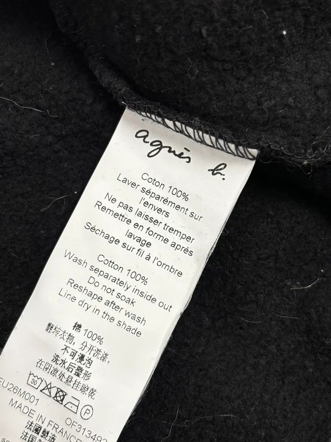 agnes b. Agnes b Black Cotton Button-Front Cardigan Size US S / EU 44-46 / 1 - 11 Thumbnail