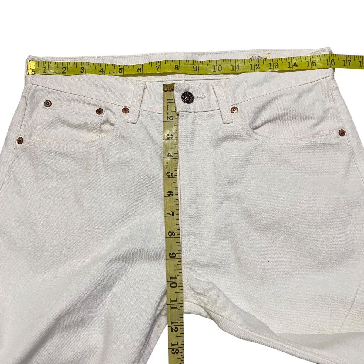 Orslow Orslow 107 Ivy Fit White Denim Jeans Size US 32 / EU 48 - 17 Thumbnail