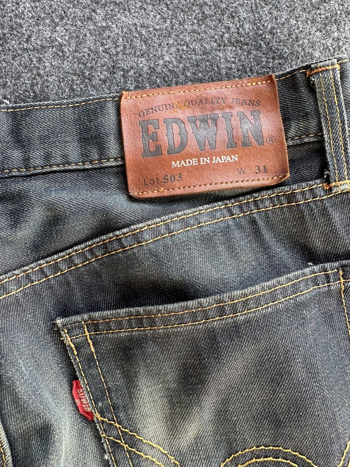 Beauty Beast × Edwin × If Six Was Nine Edwin 503 Vintage Rusty Worn Denim Size 31 F84 Size US 31 - 14 Thumbnail