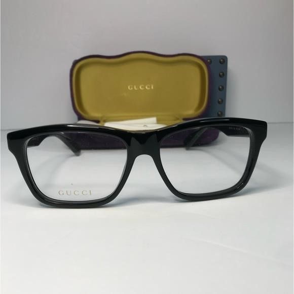 Gucci 💯 - New Authentic Gucci GG1177O Eyeglasses 004 - Black - T Size ONE SIZE - 6 Thumbnail