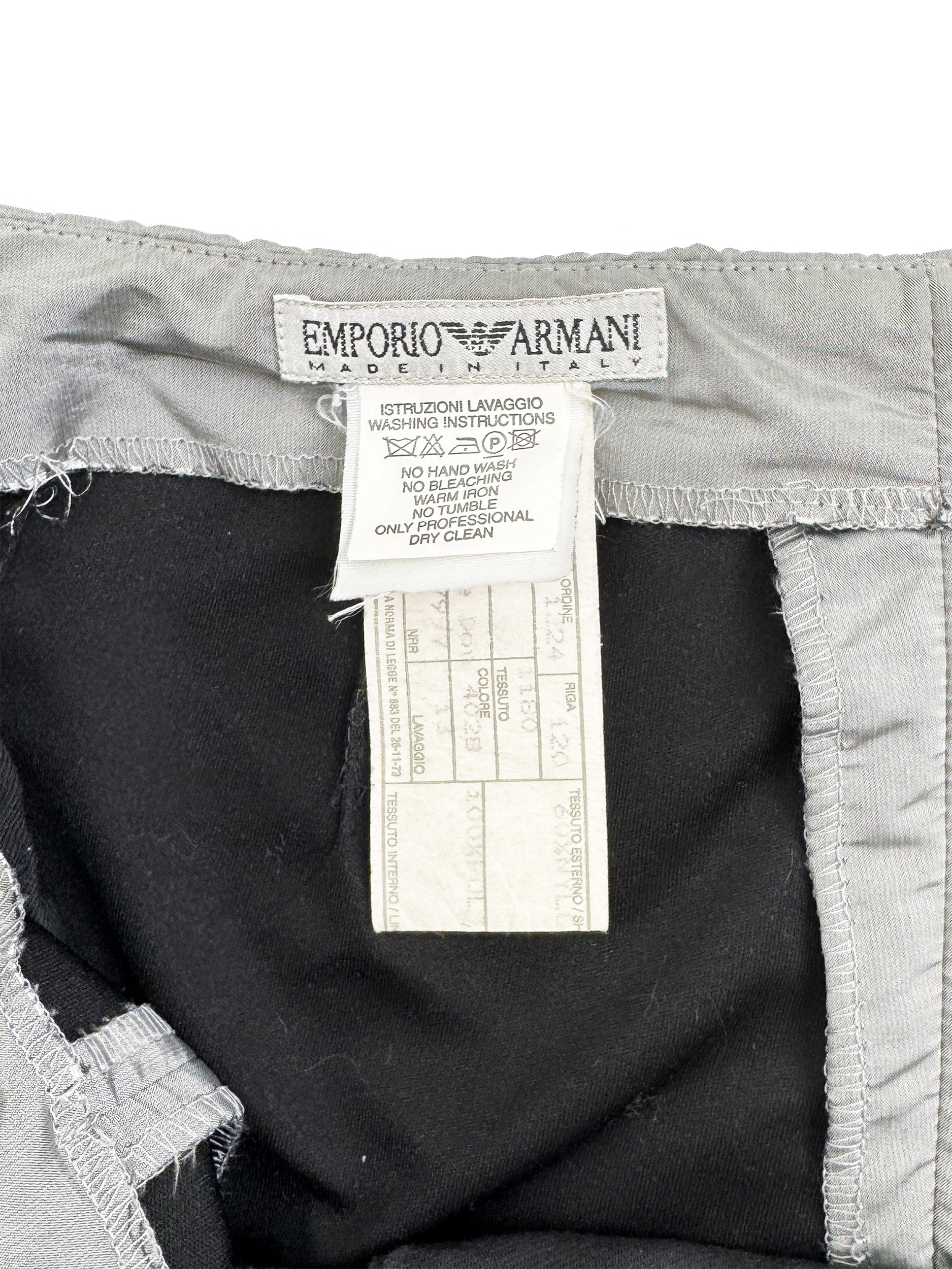 Emporio Armani Emporio Armani F/W 1999 Runway Cargo Nylon Pants Size 38 XS Size 26" / US 2 / IT 38 - 10 Thumbnail