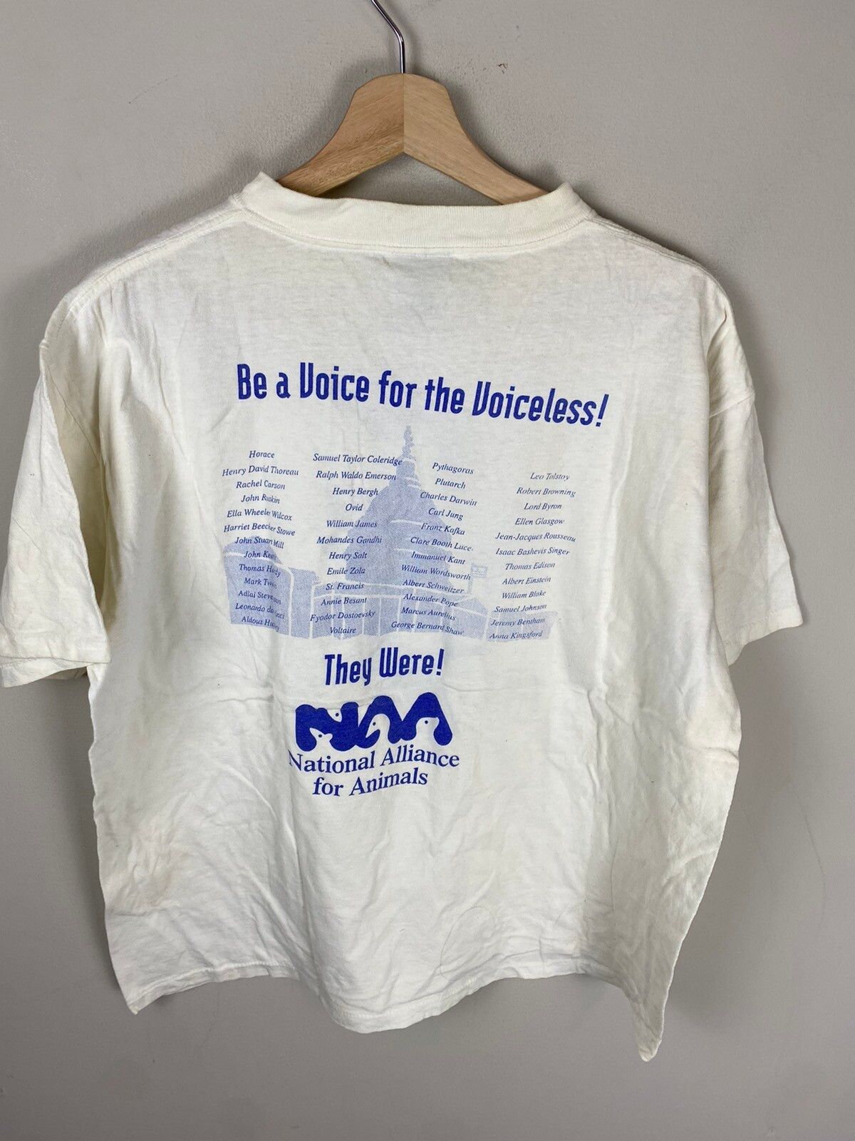 Vintage Vintage World Animal Awareness Tee Size US L / EU 52-54 / 3 - 1 Thumbnail