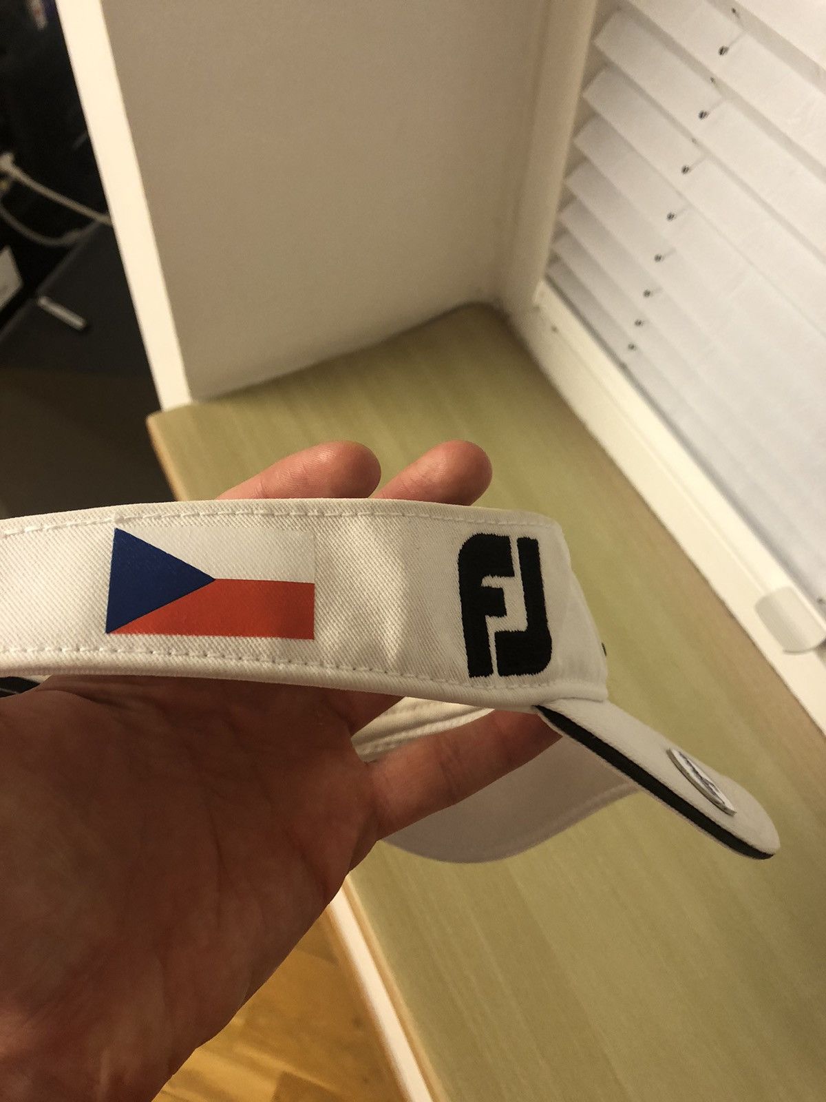 New Era RARE TITLEST FOOTJOY GOLF NEW ERA CZECH VISOR HAT Size ONE SIZE - 3 Thumbnail