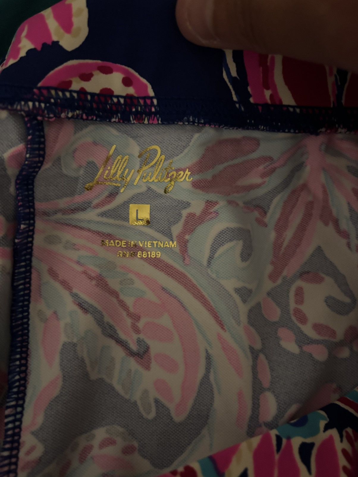 Lilly Pulitzer Lilly Pulitzer palazzo pants (size Large) Size 32" / US 10 / IT 46 - 4 Thumbnail