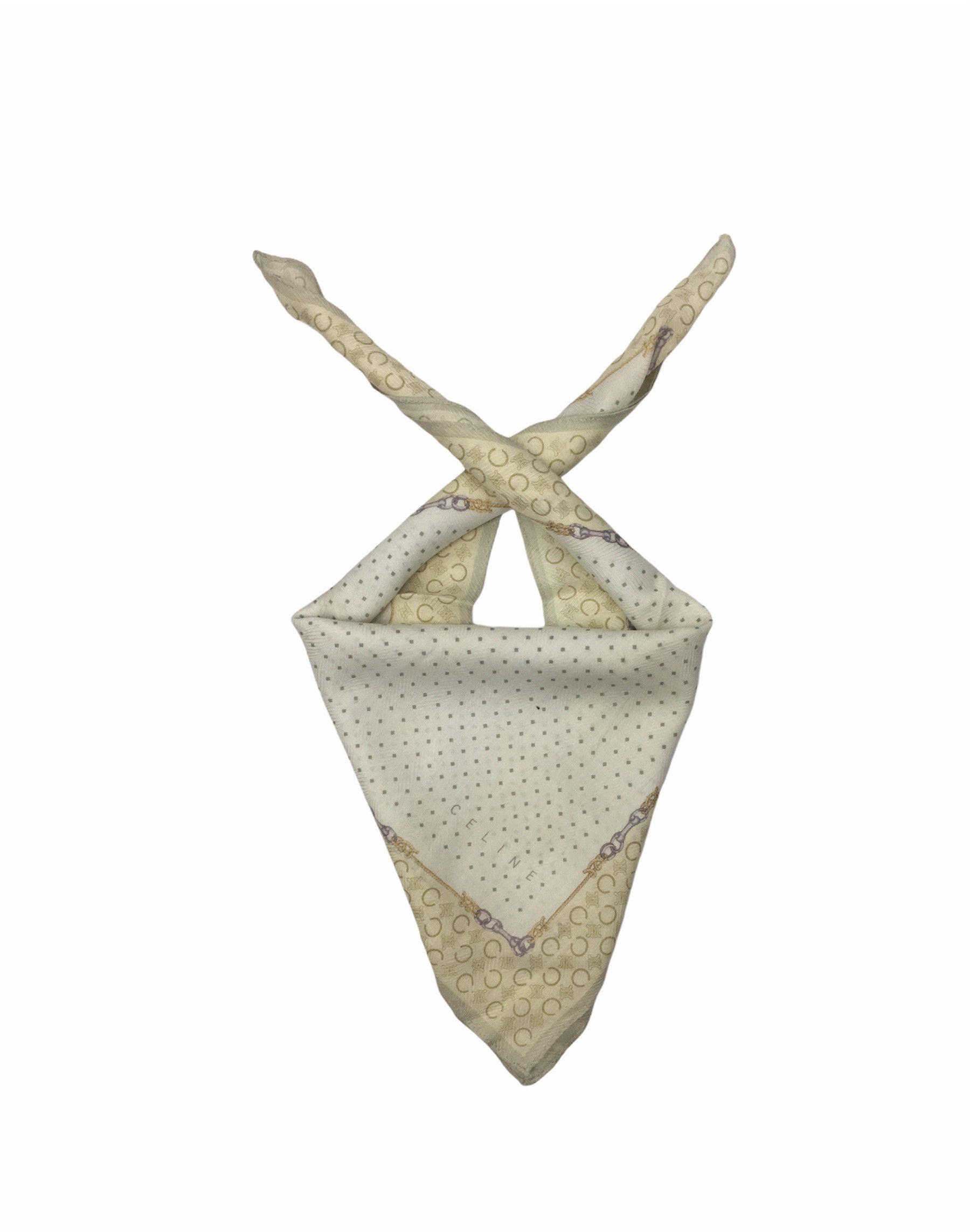 Celine Celine Handkerchief / Bandana / Neckerchief HKC0142 Size ONE SIZE - 2 Thumbnail