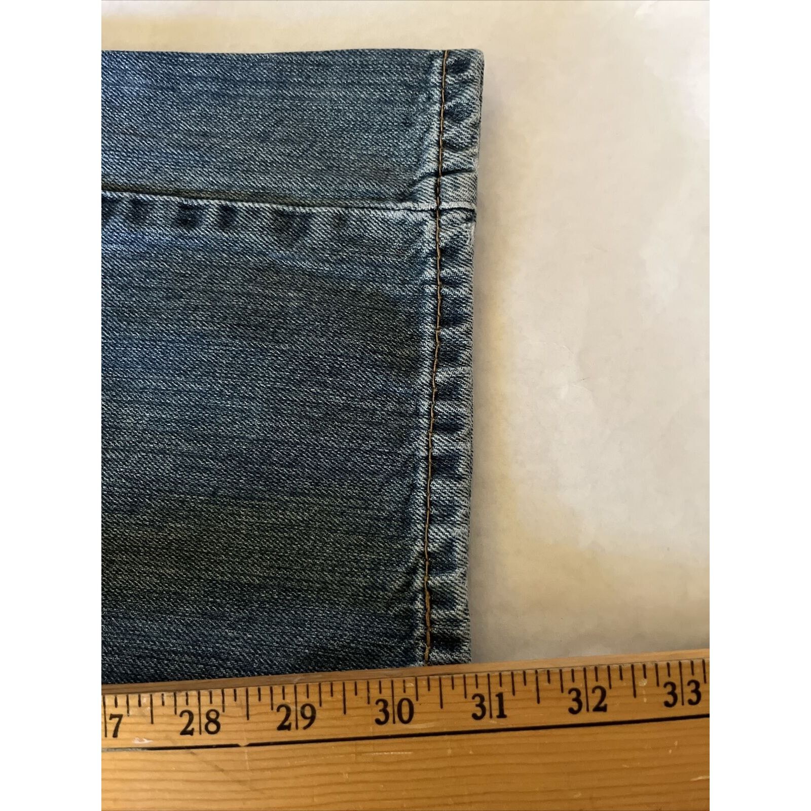 Levi's Levi's 559 Jeans Men 33x32 Blue Medium Wash Cotton Denim Y2K Size US 32 / EU 48 - 6 Thumbnail
