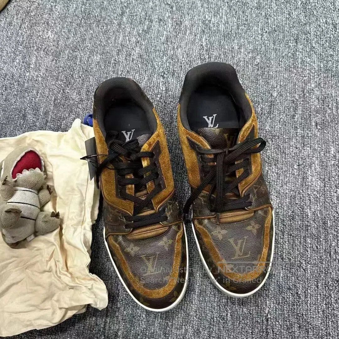 Louis Vuitton Louis Vuitton Brown Monogram Trainer 41. Size US 8 / EU 41 - 4 Thumbnail