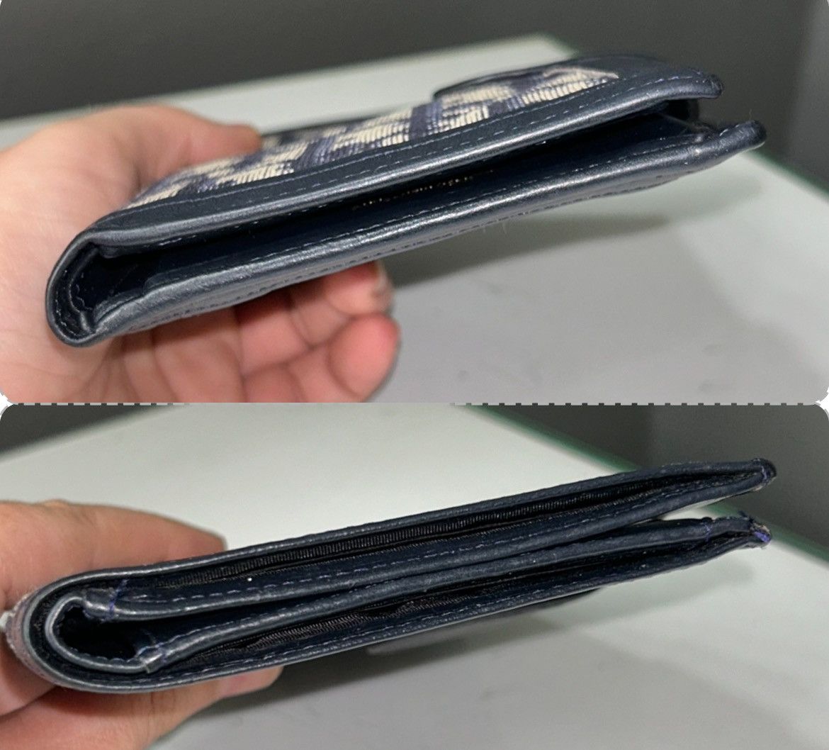 Dior Christian Dior Vintage Oblique Trotter Snap Wallet Size ONE SIZE - 10 Thumbnail