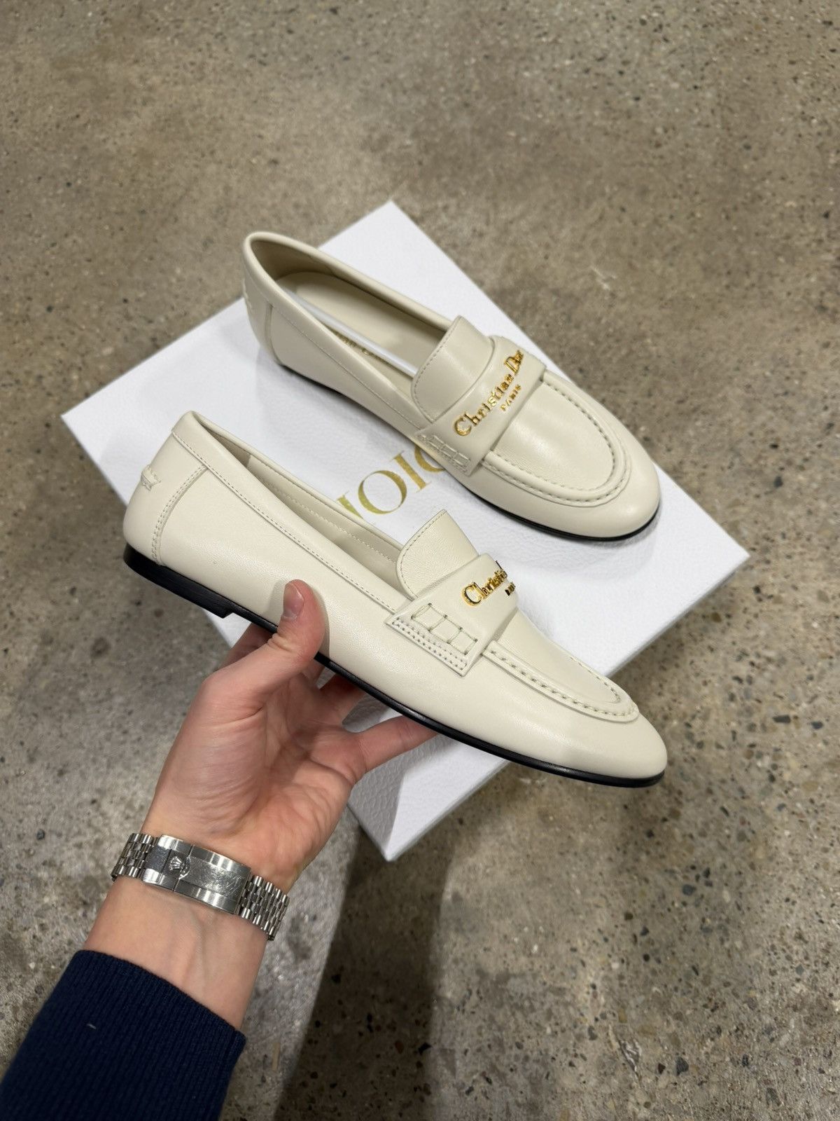 Dior Dior Boy Leather Loafer NEW 1300$ Size US 9 / IT 39 - 3 Thumbnail