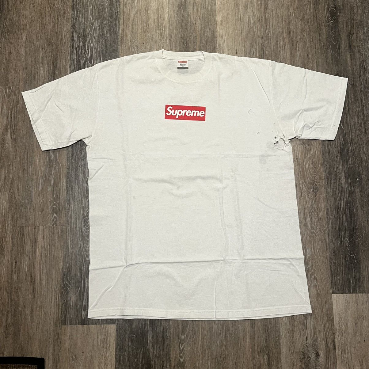 Supreme Supreme OG Box Logo tee 2001 Friends and Family Bogo t shirt Size US XL / EU 56 / 4 - 4 Thumbnail