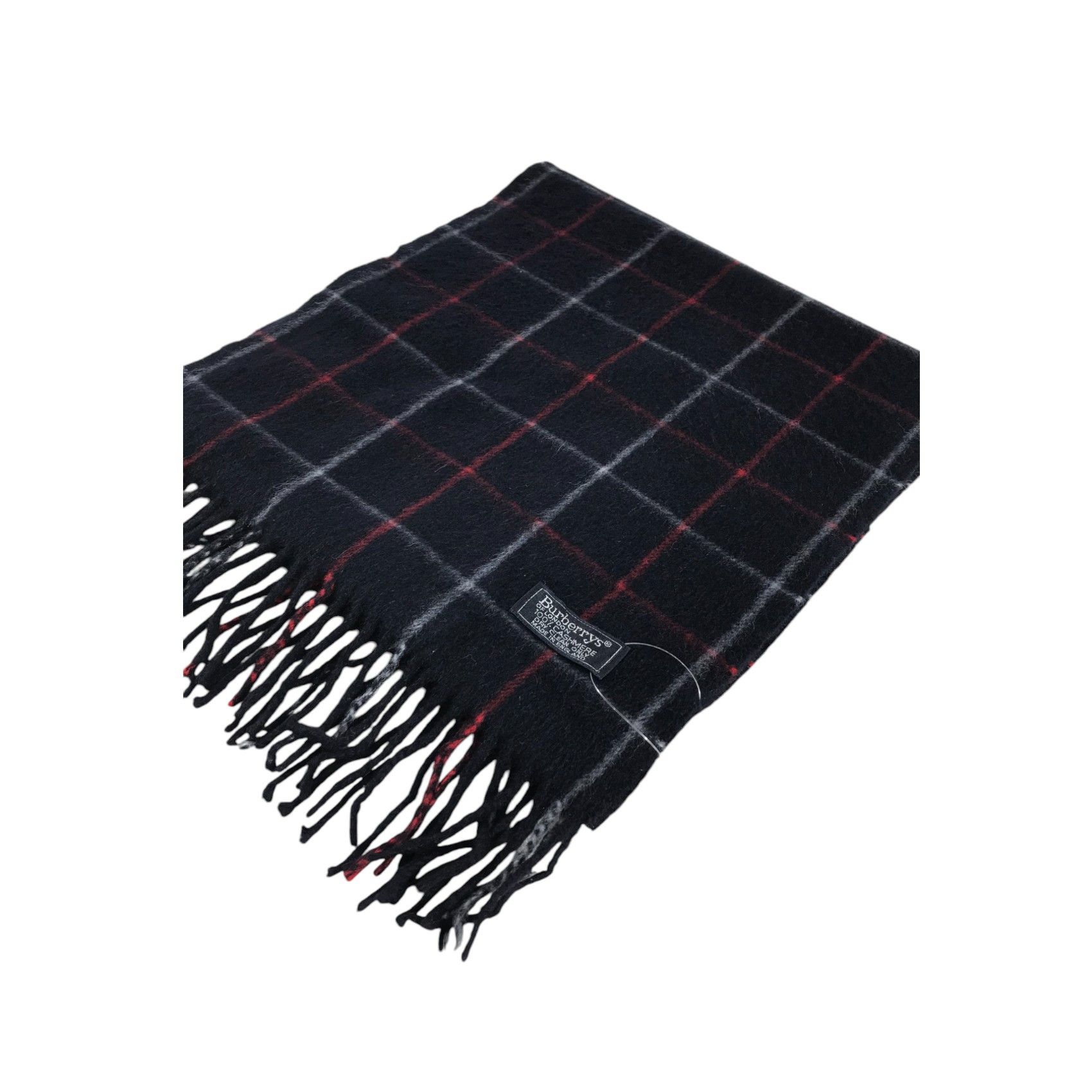Burberry × Vintage Burberry Scarf / Muffler / Neckwear - WW1330 Size ONE SIZE - 3 Thumbnail