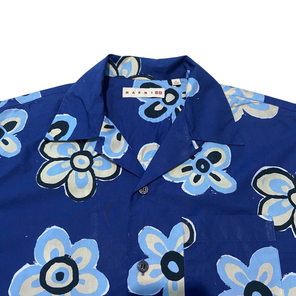 Japanese Brand × Marni × Uniqlo UNIQLO x MARNI Open Collar Shirt Size US S / EU 44-46 / 1 - 4 Thumbnail