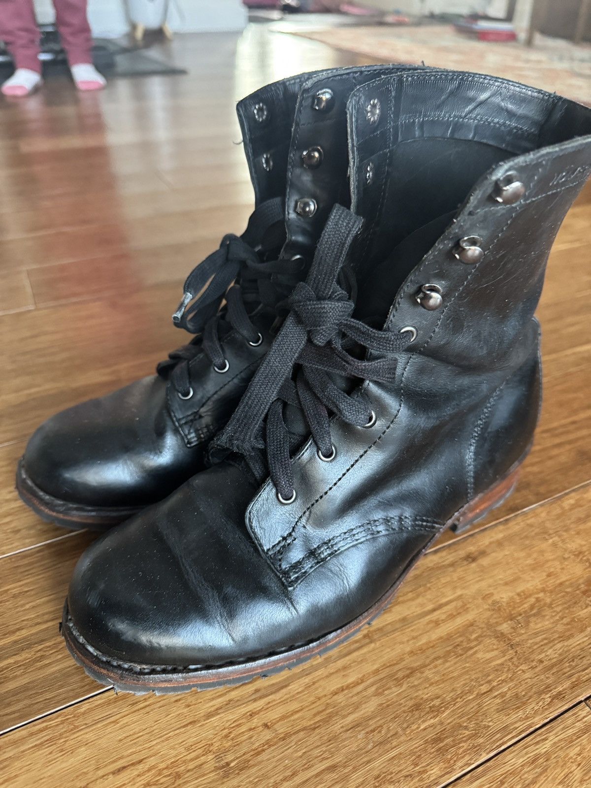 Wolverine Wolverine Vintage 1000 Mile Logger Boot Size 8.5 Black Size US 8.5 / EU 41-42 - 11 Thumbnail