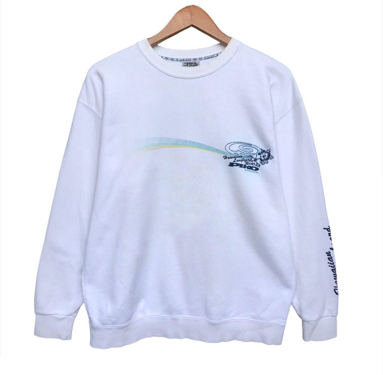 Vintage Piko Big Spellout Logo Piko Sweater Piko Sweatshirt Size US M / EU 48-50 / 2 - 2 Thumbnail