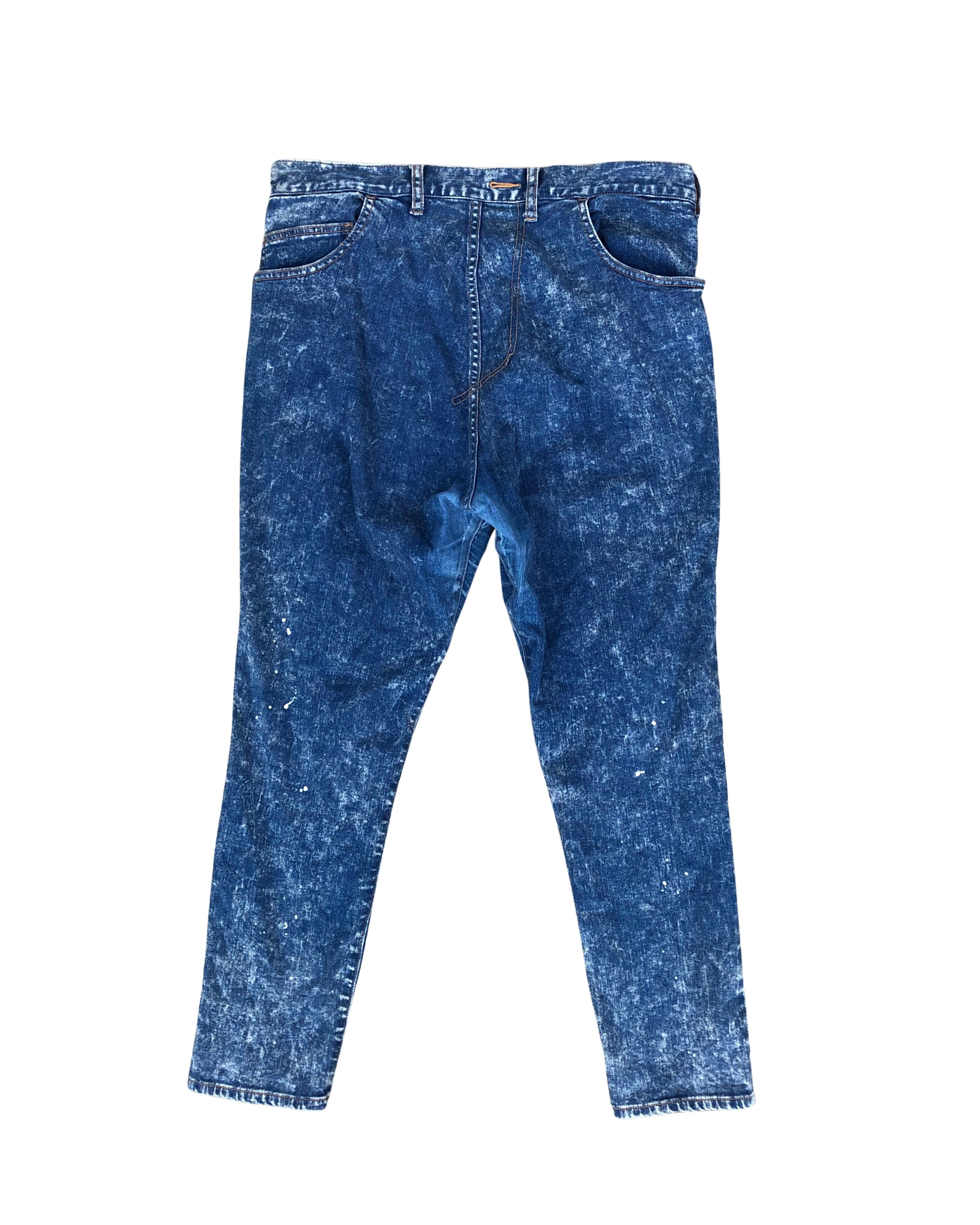 Issey Miyake Y2K Frapbois By Issey Miyake Splash Paint Pant Unique Design Size US 34 / EU 50 - 2 Thumbnail