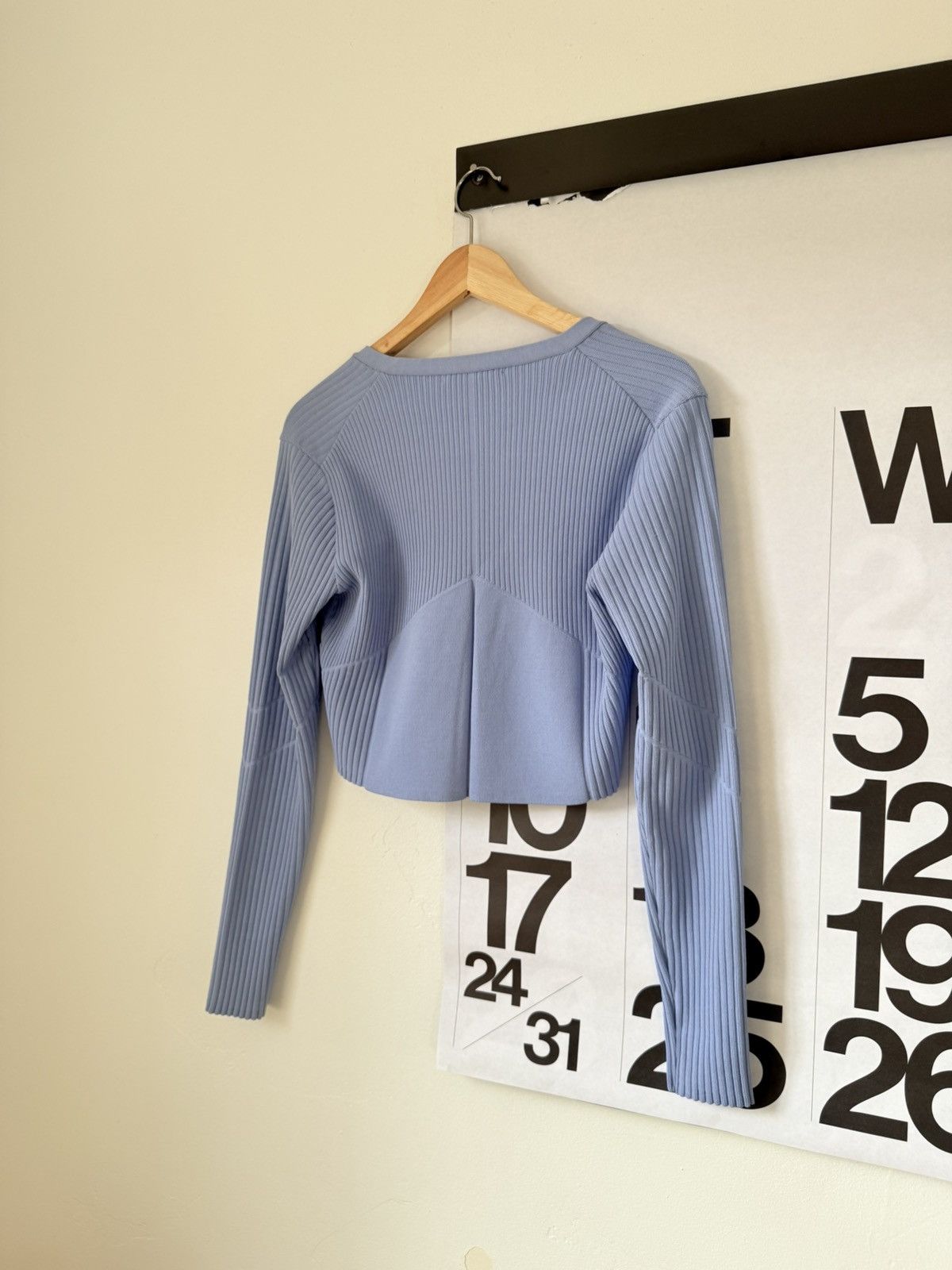 LOW CLASSIC Ribbed Knit Cardigan Size S / US 4 / IT 40 - 4 Thumbnail